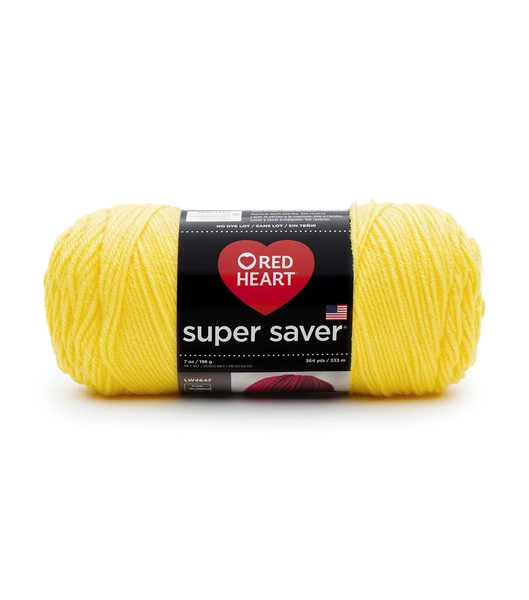 Red Heart Super Saver Yarn - Yellow