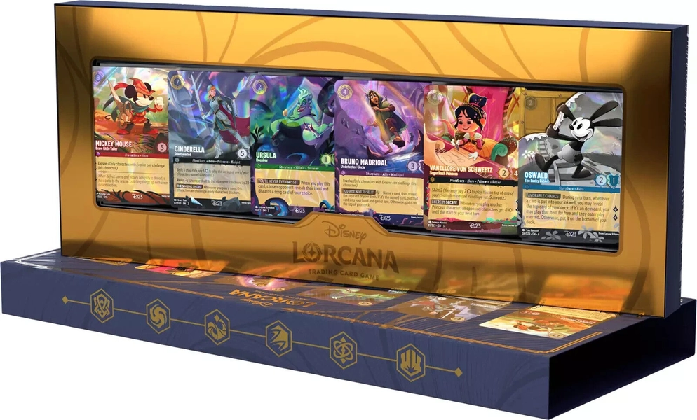 Disney D23 Collection Lorcana Card Box Set 2024 Exclusive D23 Promo Set Sealed 