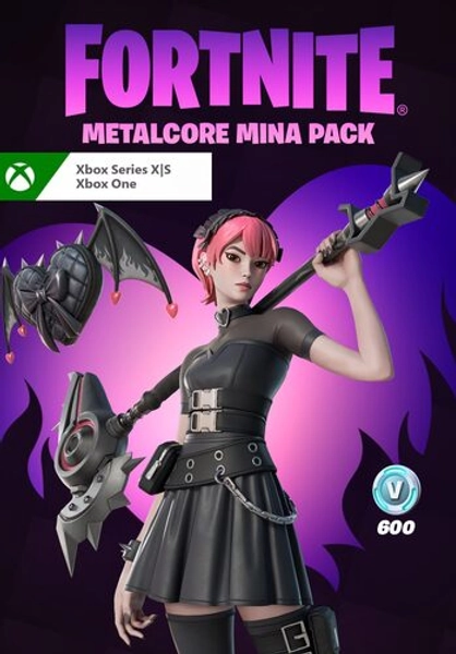Fortnite - Metalcore Mina Pack + 600 V-bucks Key