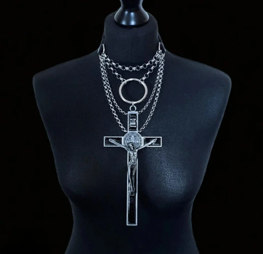 Crucifix necklace