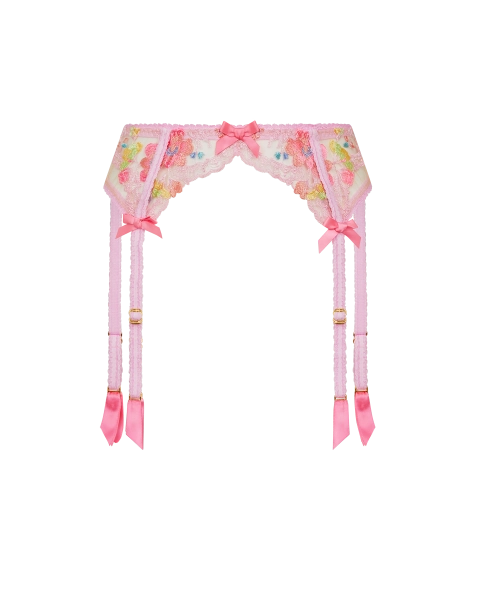 Rixie Suspender in Multi |By Agent Provocateur
