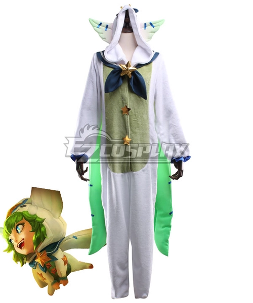League Of Legends LOL Pajama Guardian Lulu Cosplay Costume