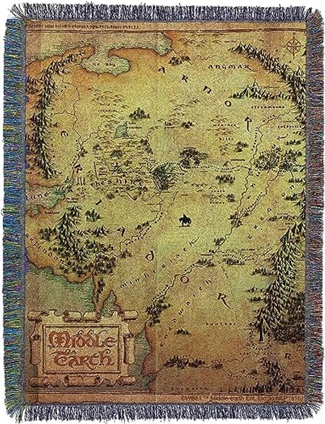 The Hobbit Woven Tapestry Throw Blanket