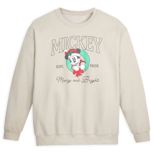Mickey Mouse Holiday Pullover Sweatshirt for Adults | Disney Store