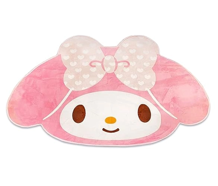 Roffatide Cartoon Melody Pattern Cute Fur Area Rug Blanket Rug Non-Slip Door Floor Mats Carpet for Home 40 * 60cm