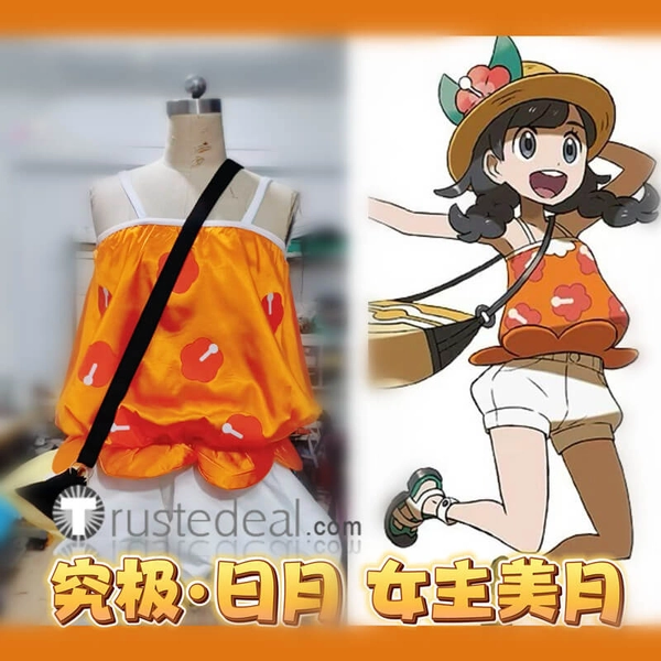 Pokemon USUM Improved Selene Cosplay Top