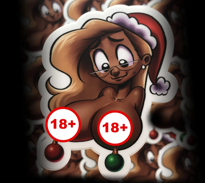 Petunia's Ornaments Sticker - 3" Vinyl Sticker