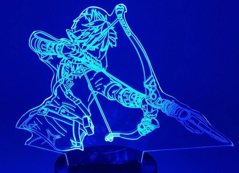 Legend of Zelda LED Night Light Zelda Game Room Decor - B