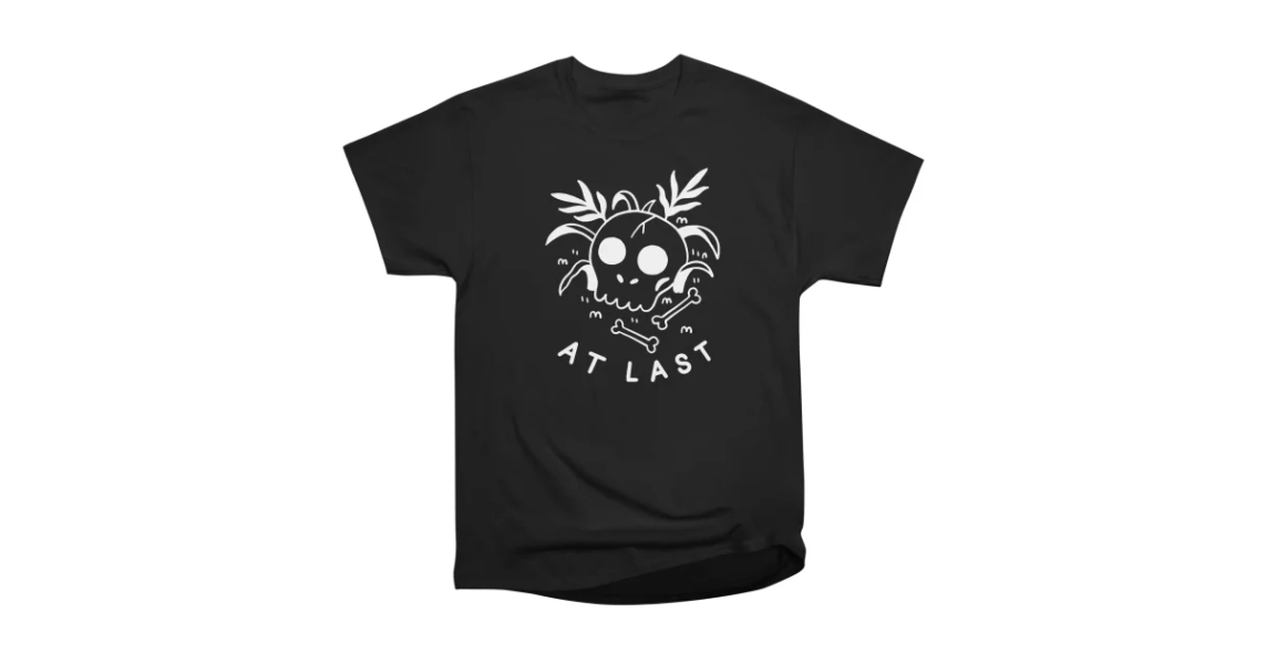AT LAST SKULL T-Shirt | VOID MERCH
