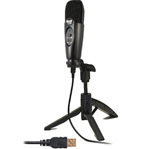 CAD Audio U37 USB Studio Condenser Recording Microphone - USB Large Diaphragm Cardioid Mic