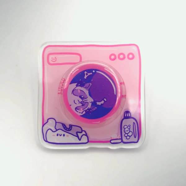 Pedro Viral Dancing Raccoon Spinning Acrylic Pin/Phone Grip