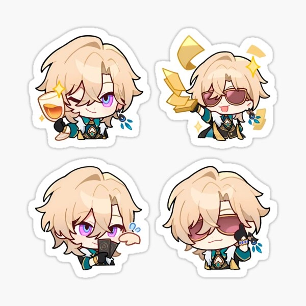 Aventurine Pack | Honkai: Star Rail Sticker