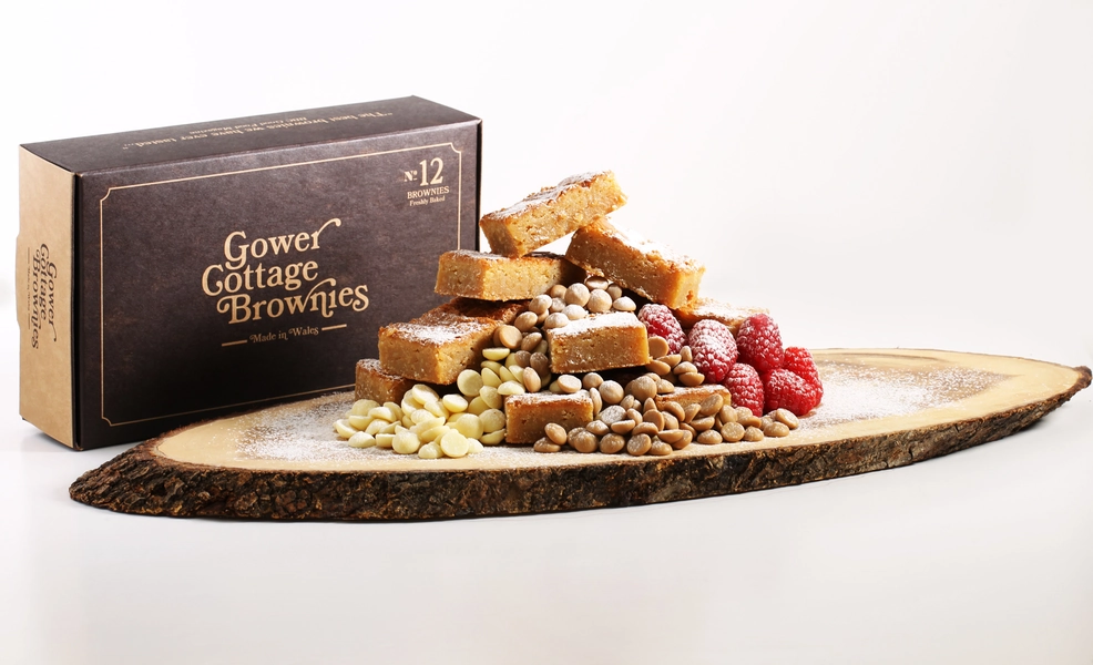 Gower Cottage Blondies