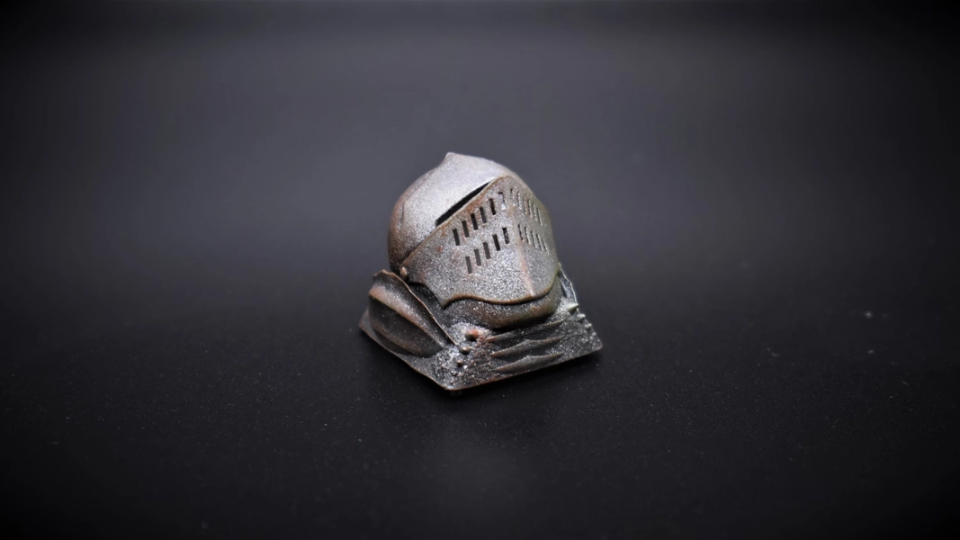 Worn out Knight's Armor - Artisan Custom Cherry MX Keycap