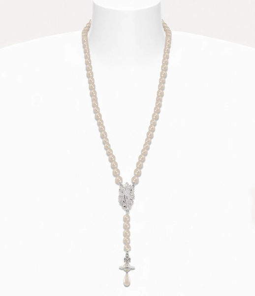 Calista Long Pearl Necklace