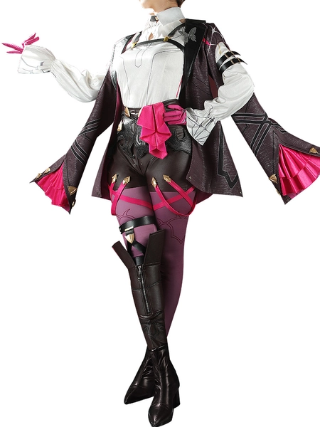 Honkai Star Rail Cosplay Kafka Costume Stellaron Hunter Custom Size