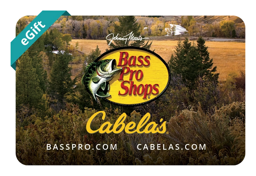 Bass Pro Shops and Cabela's eGift Card - $10