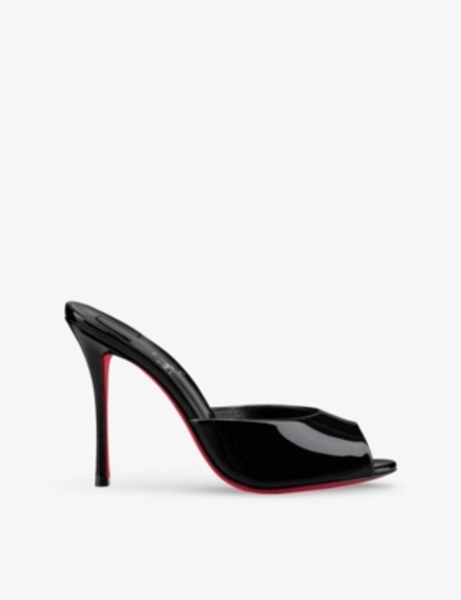Me Dolly 100 Patent Leather Heeled Mules