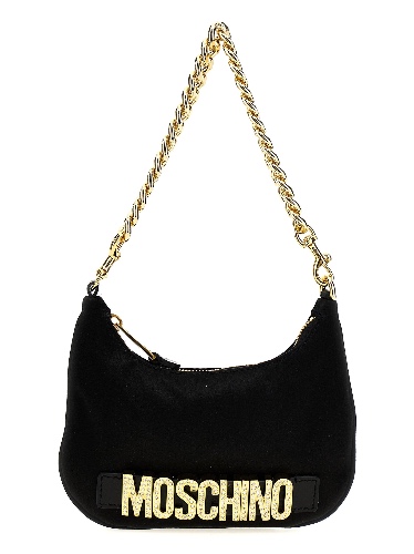 Logo Handbag Hand Bags Black - OS