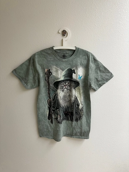 Catdalf Shirt,Mountain Cat tshirt,Gandalf Lord of the Rings Shirt,tie dye animal shirt,cats tee shirt,christmas tee for woman,gift for man
