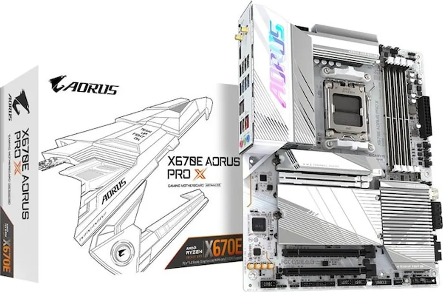 Gigabyte X670E AORUS PRO X (AM5, AMD X670E, ATX)