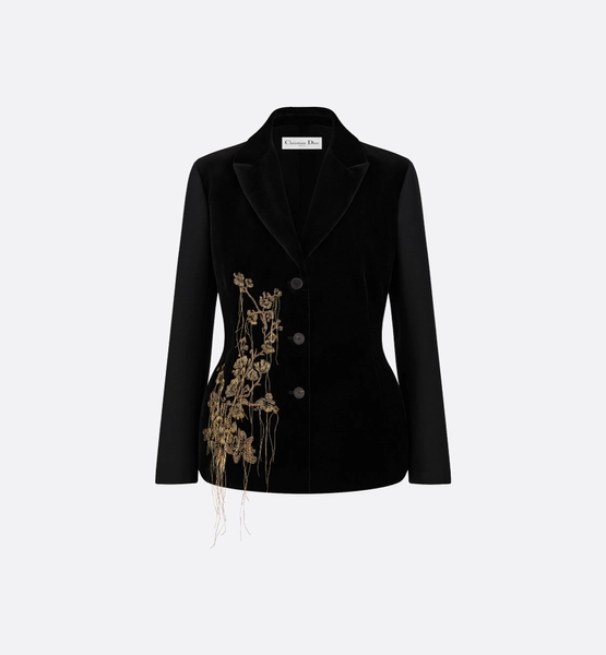 Embroidered Fitted Jacket