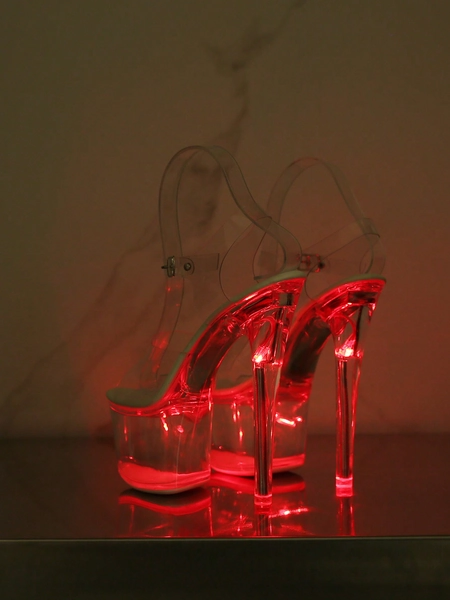Sexy High Heel Stiletto Light-Up Shoes