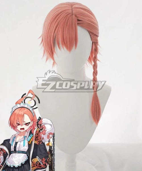 Blue Archive Mikamo Neru Cosplay Wig