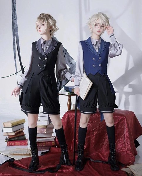 CastleToo -When The Prince is Young- Ouji Short Jacket, Vest, Blouse and Shorts