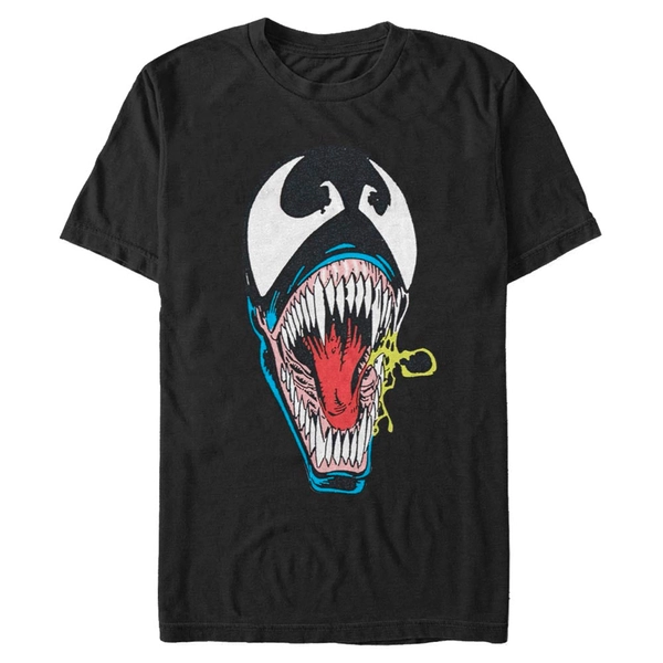 Men's Marvel Retro Face T-Shirt - BLACK / XXL