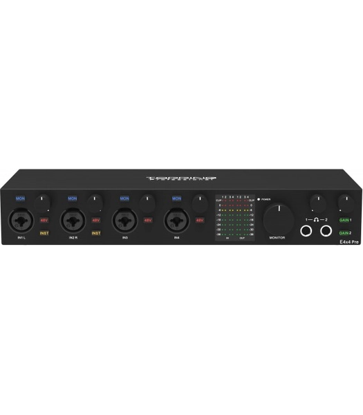 TOPPING E4X4 PRE USB Audio Interface Black