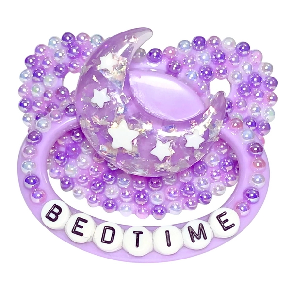 Baby Bear Pacis Adult Pacifier Bedtime Purple Adult Paci (DDLG/ABDL)