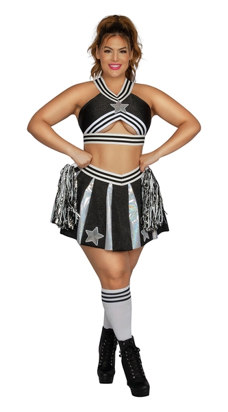 Plus Size Allstar Cheerleader Costume