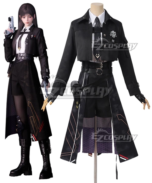 Love And Deepspace Hunter Protagonist MC Night Flair Cosplay Costume