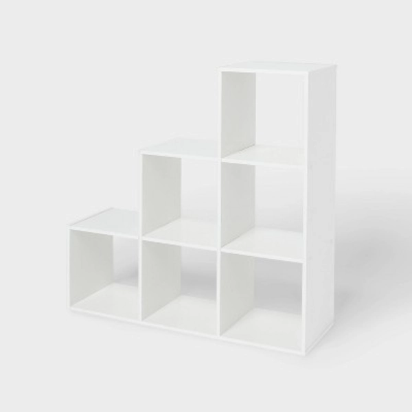 11" 3-2-1 Cube Book Shelf White - Brightroom™
