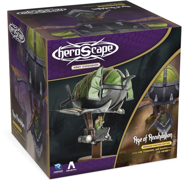 Boiling Tensions: Air Marshal Zed Nesbitt Army Expansion (Premium Painted Edition) - Heroscape  - Atomic Empire
