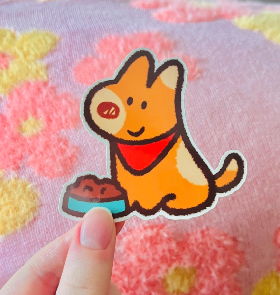 chow time! sticker