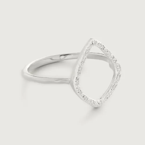 Monica Vinader silver ring