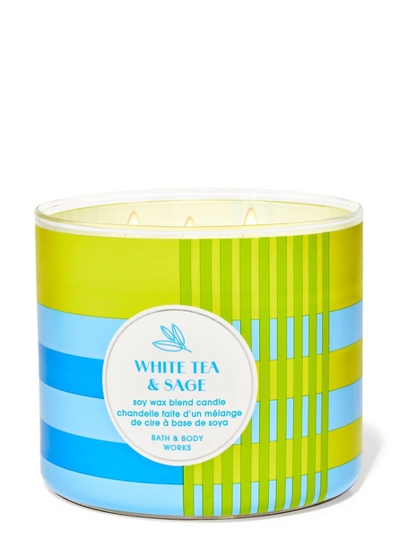 B&BW White Tea & Sage Scented Candle