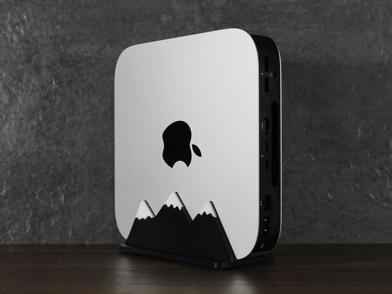 Snow Mountain Vertical Stand for Mac Mini Anti Slip and Scratch