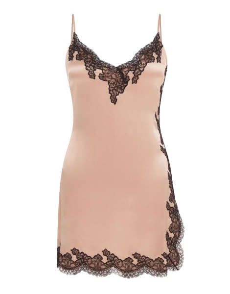Amelea Short Slip in Pink | Agent Provocateur All Nightwear