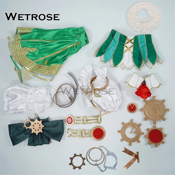  Cecilia Immergreen Hololive EN Justice Cosplay Costume Full Set