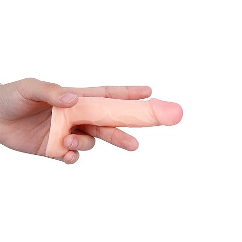 4 Inch Realistic Small Dildo,Beginner Anal Plug,Soft Anal Dildo with Curved Shaft and Balls,Adult Sex Toy Women Men Couples.Experience Multi-Purpose Mini Style(Flesh) - Flesh