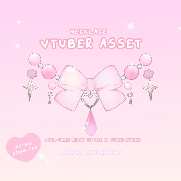 VTuber Asset | Rigged Starlet Necklace