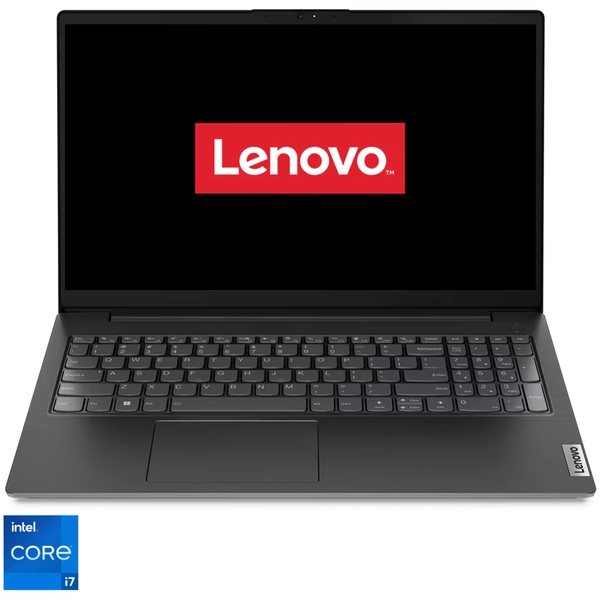 Laptop Lenovo V15 G4 IRU cu procesor Intel® Core™ i5-13420H pana la 4.6GHz, 15.6" Full HD, IPS, 16GB DDR4 RAM, 512GB SSD, Intel® UHD Graphics, No OS, Business Black, 3y Carry-in