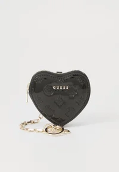HEART POUCH CHARME - Wallet - black