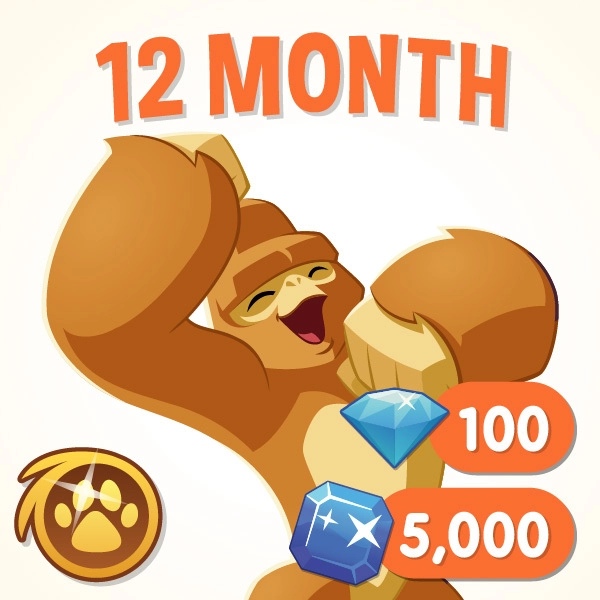 ANIMAL JAM ~ 12 Month Membership ( + GOODIES! )