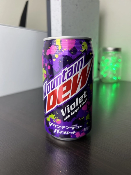 Mountain Dew Violet *Full* Japanese Exclusive Can