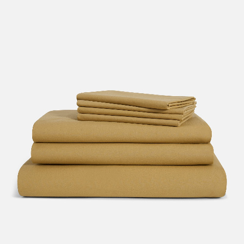 Luxe Sateen Hardcore Sheet Bundle | Toffee / King