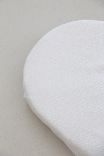 Organic Bassinet Sheet Blanc | Default Title